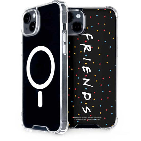 Warner Bros FRIENDS Polka Dots iPhone 15 MagSafe Case